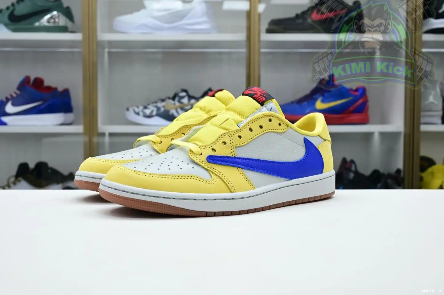 Travis 1Low Kimikick Jordan Canary x Air Jordan Scott 0520